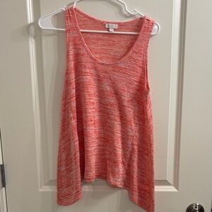 C Women's Vibrant Coral Tank Top